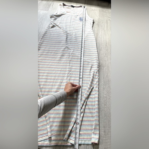 Tommy Hilfiger striped sleeveless maxi dress M - Picture 5 of 10